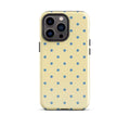 Funda máxima protección polka dots amarilla