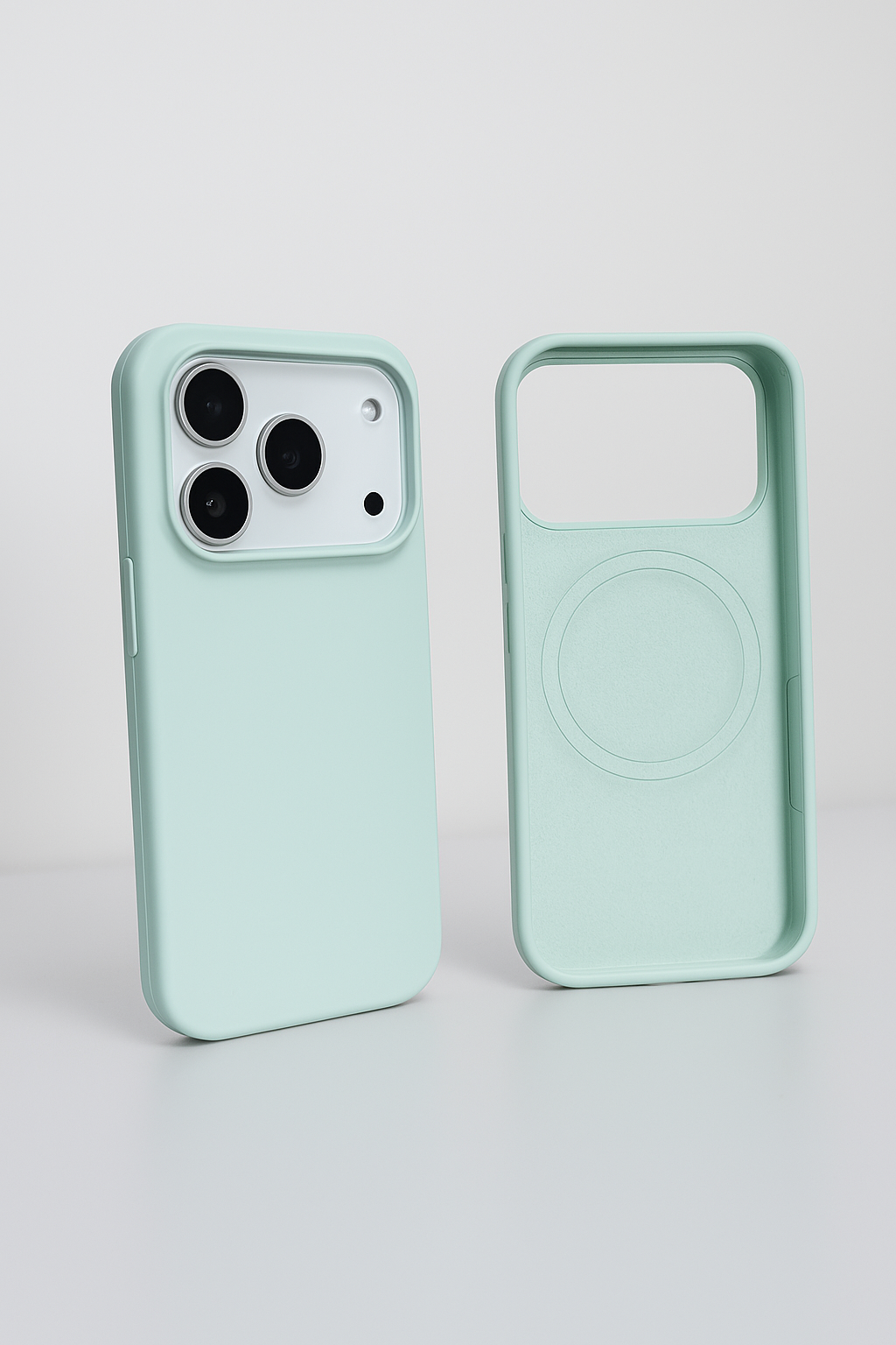 Funda silicona tonos pastel IPH17pro/IPH17promax